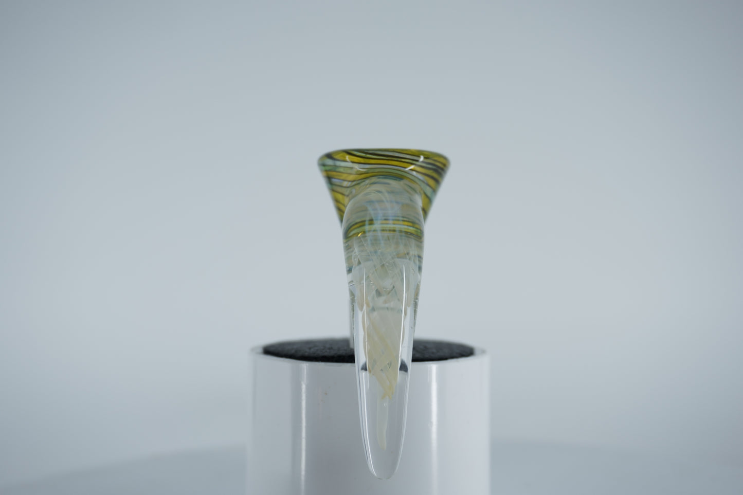 14mm Slide - Green/Yellow Claw (Maritime Glassworks)