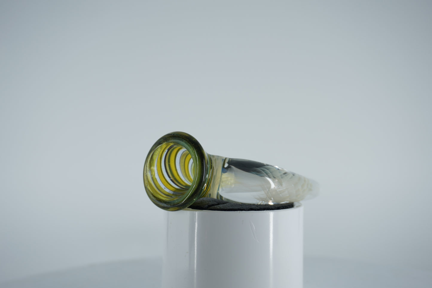 14mm Slide - Green/Yellow Claw (Maritime Glassworks)