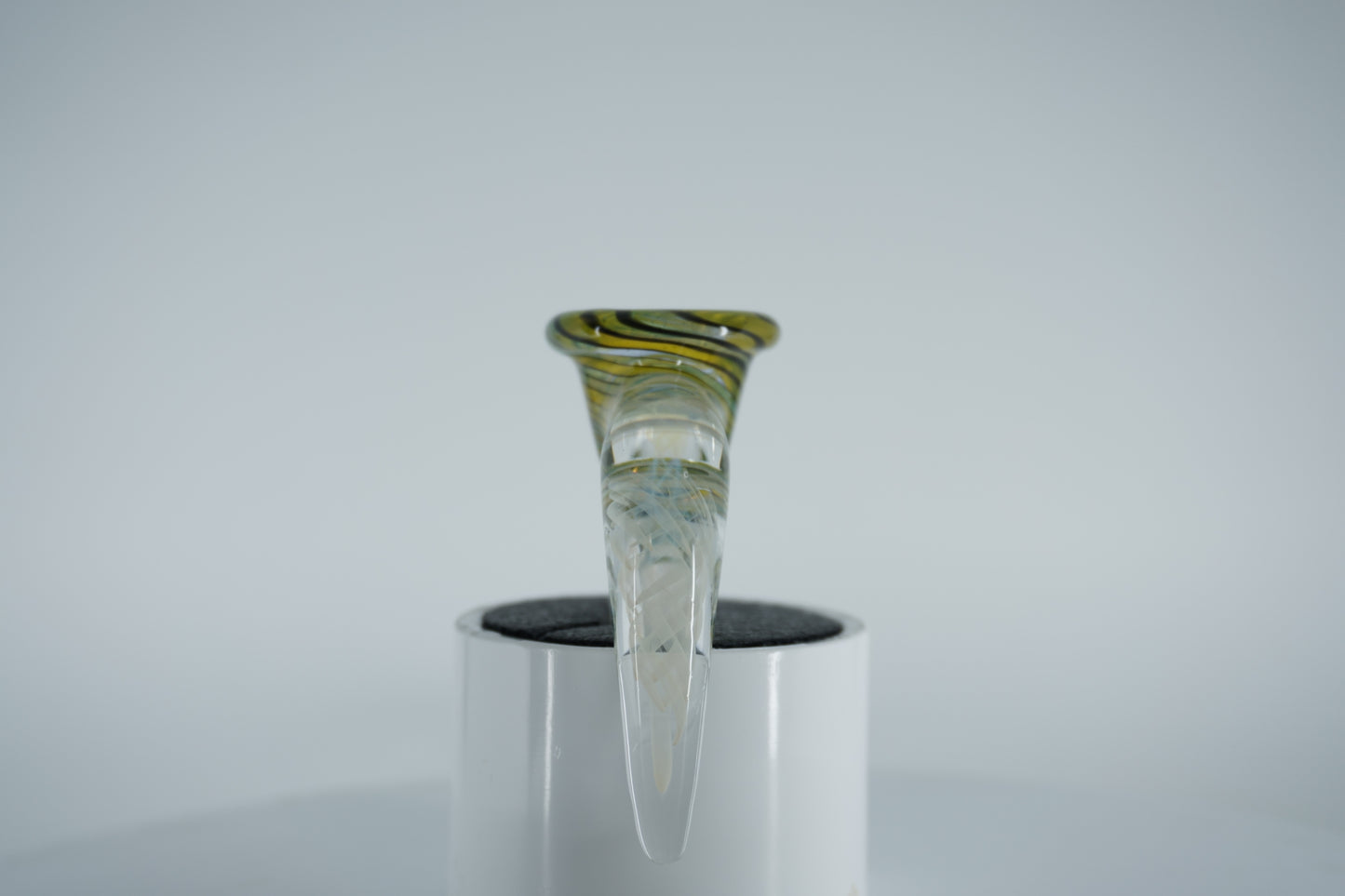 14mm Slide - Green/Yellow Claw (Maritime Glassworks)