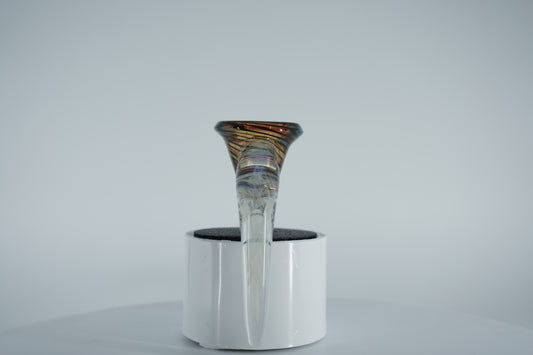 14mm Slide - Tri-Color Claw (Maritime Glassworks)